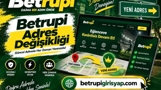 Betrupi Adres Değişikliği