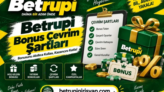Betrupi Çevrim Şartları