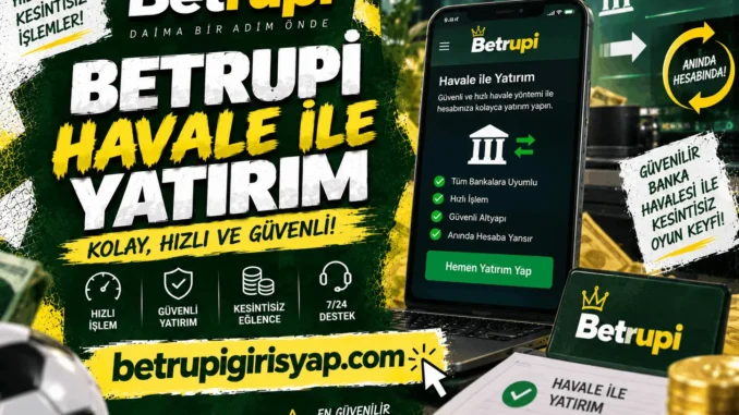 Betrupi Havale İle Yatırım